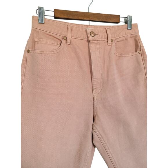 Ulla Johnson The Agnes Jean in Rosewood Wash Straight-Leg Size 27 - Picture 3 of 8